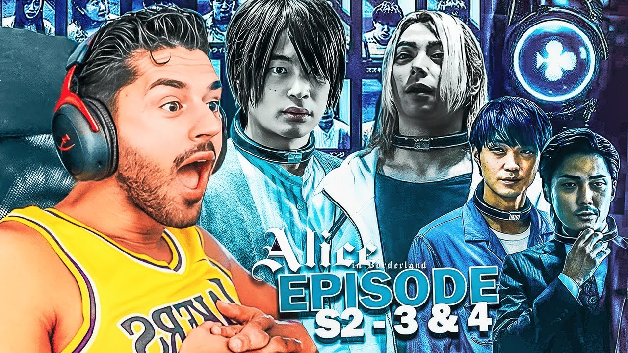 LE VALET DE COEUR ! (Ils l'ont choqué MDR) ALICE IN BORDERLAND SAISON 2 EPISODE 3 & 4 REACTION FR !