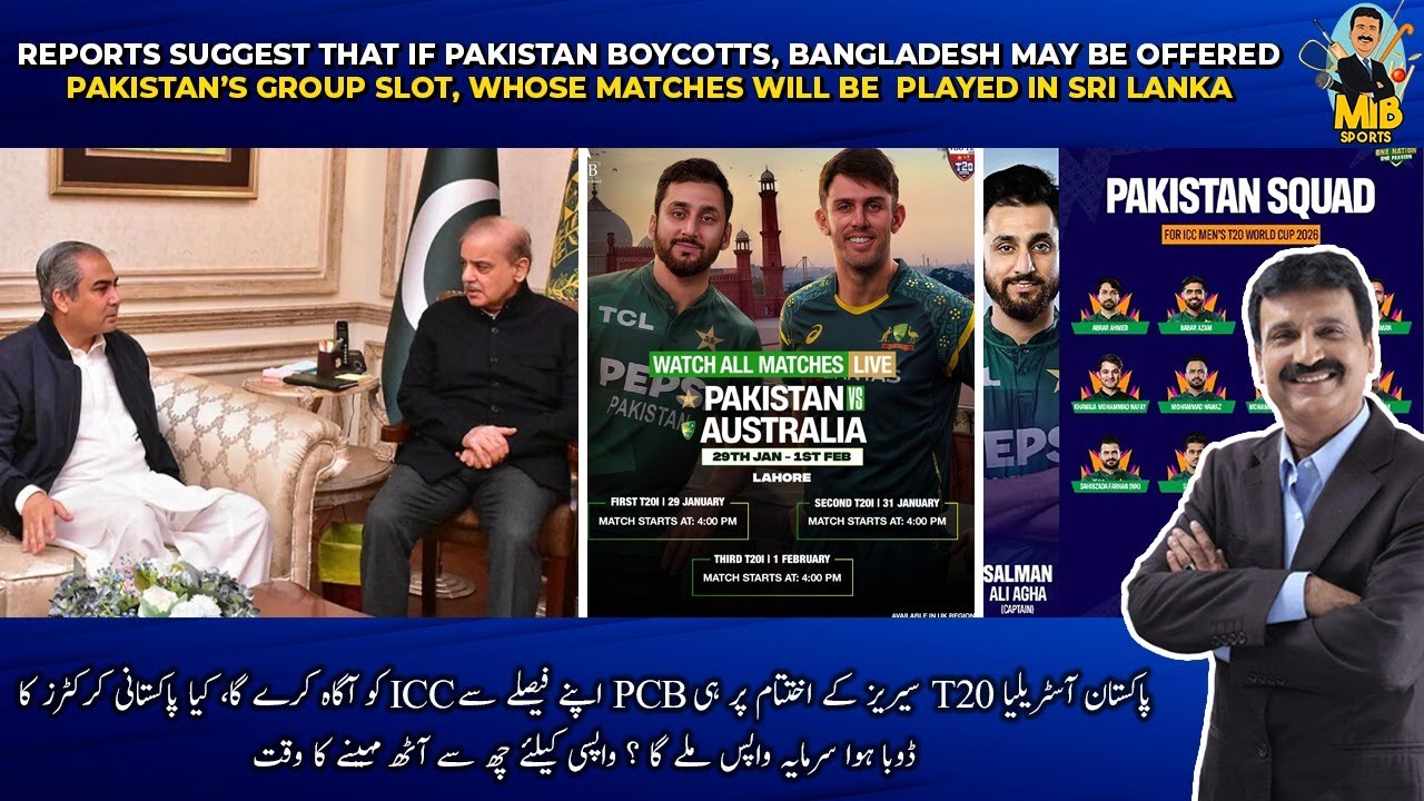 Reports suggest that if Pakistan boycotts, Bangladesh may be offered Pakistan’s group slot