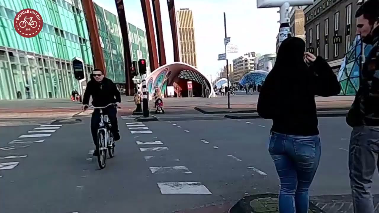 Bicycle ride from Oirschot to Eindhoven (NL) sped-up version