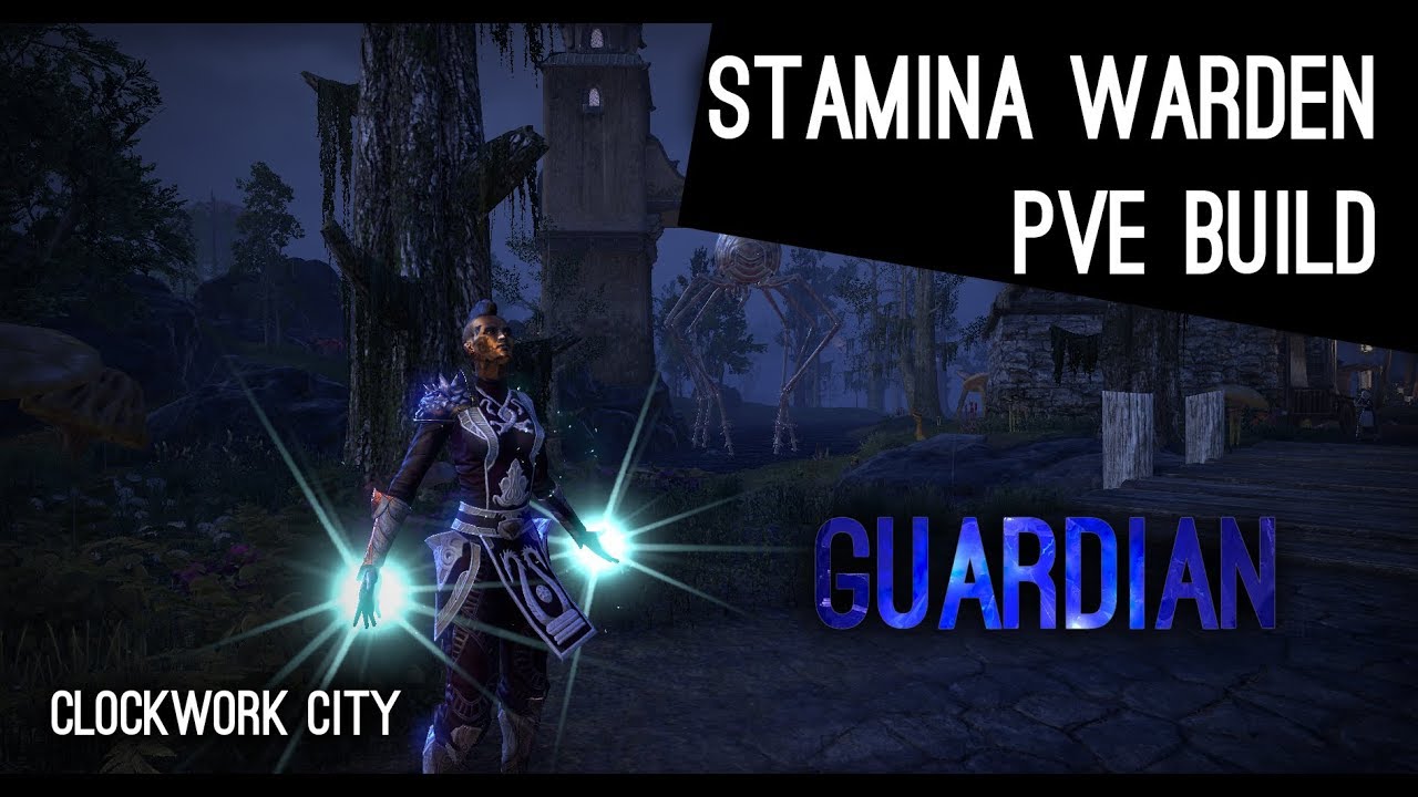 Stamina Warden PvE Build 