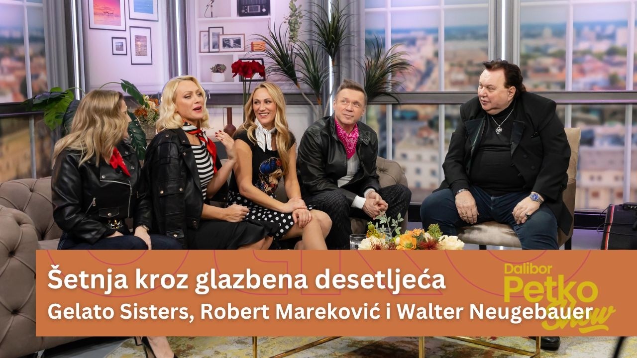 Šetnja kroz glazbena desetljeća | Rockin' Neno & The Cadillac | Dalibor Petko Show | CMC TV