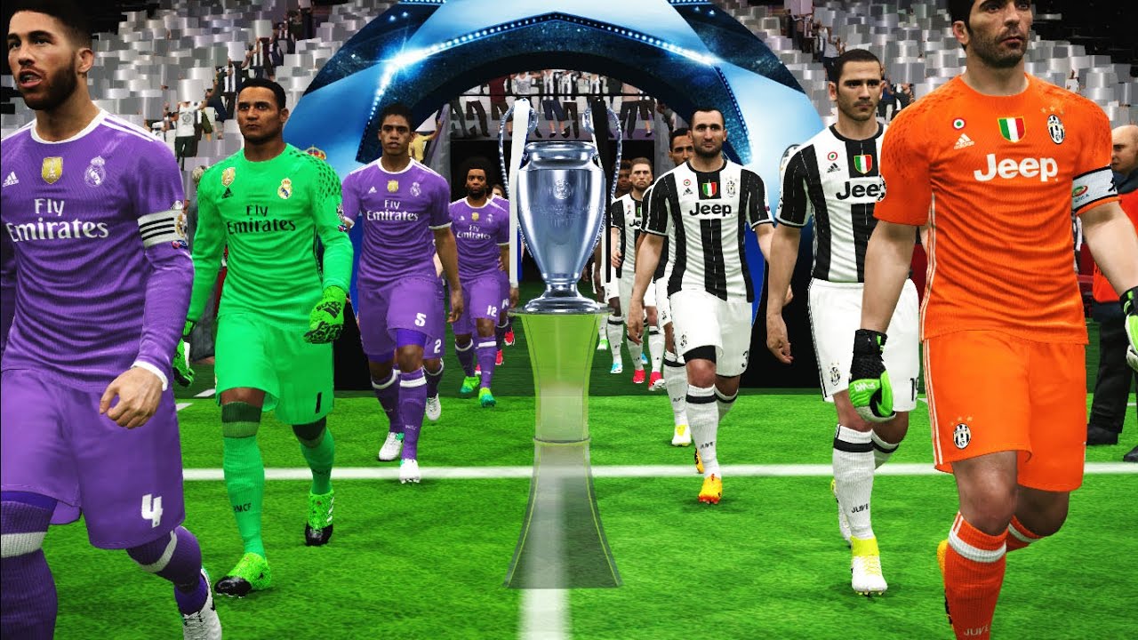 PES 2017 | Ювентус — Реал Мадрид | Финал Лиги чемпионов УЕФА (ЛЧ) | Геймплей на ПК