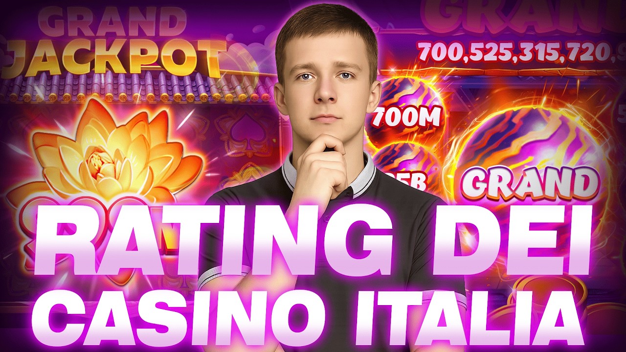 ✅ TOP 5 RATING DEI CASINO IN ITALIA BONUS 2026💲 MIGLIORI CLASSIFICA CASINO ITALIA SOLDI VERI 💰