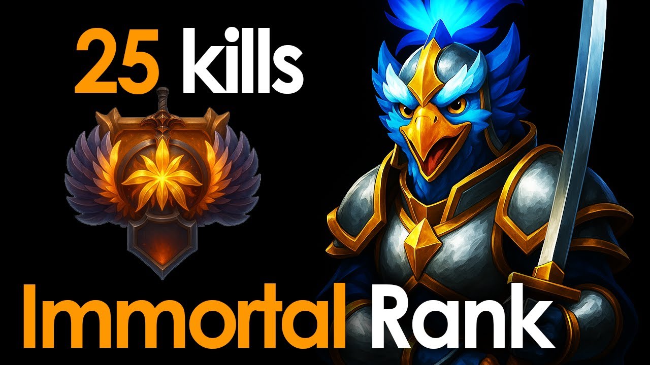 IMMORTAL Kez 7.39e &mdash; Unstoppable 25-Kill Mid Performance #dota2