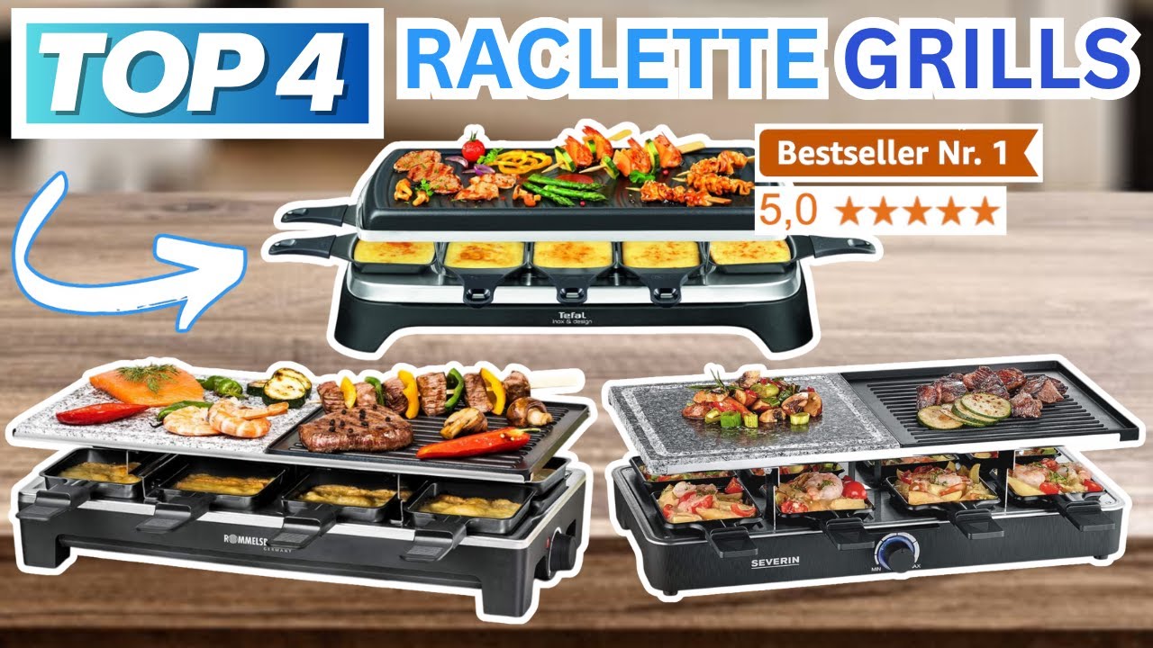 Beste RACLETTE GRILLS (Testsieger 2026) | Top 4 Raclette Grills Vergleich