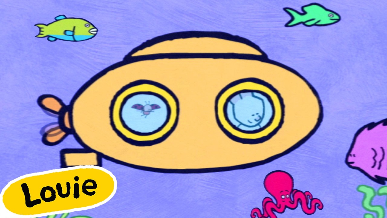 How To Draw A Submarine 🎨 ✐ Drawing Videos For Kids ✐ | Cartoons for Kids