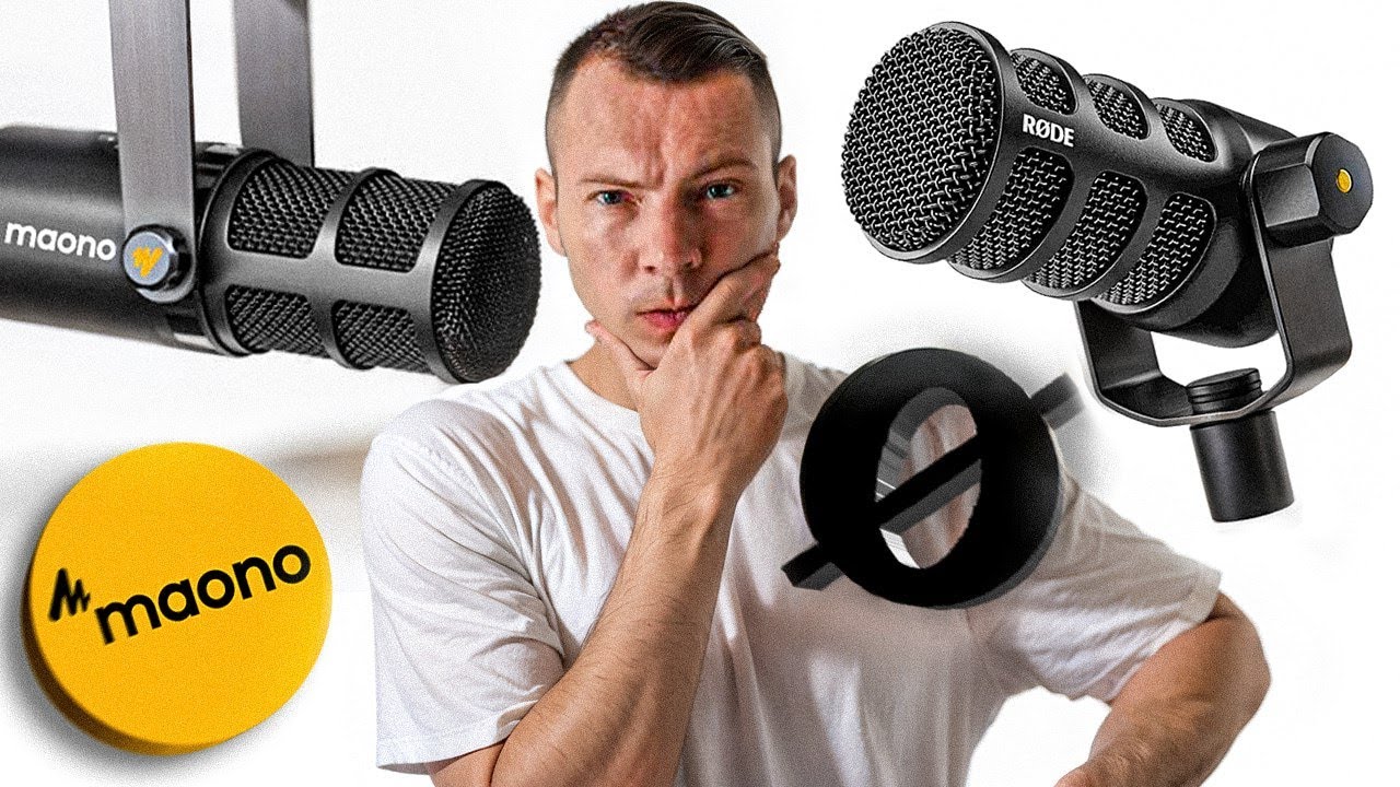 Maono PD400X vs. PD200X vs. RØDE PodMic USB