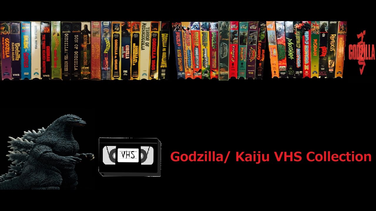Godzilla/Kaiju VHS Collection