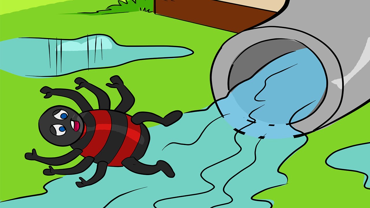 Incy Wincy Spider | Nursery Rhymes with Lyrics | Itsy Bitsy Spider Song for Kids