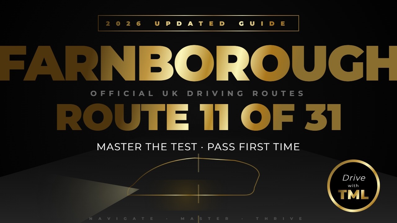 Farnborough Driving Test Routes 2026 | Route 11 of 31 Walkthrough | Pass Your Farnborough Test