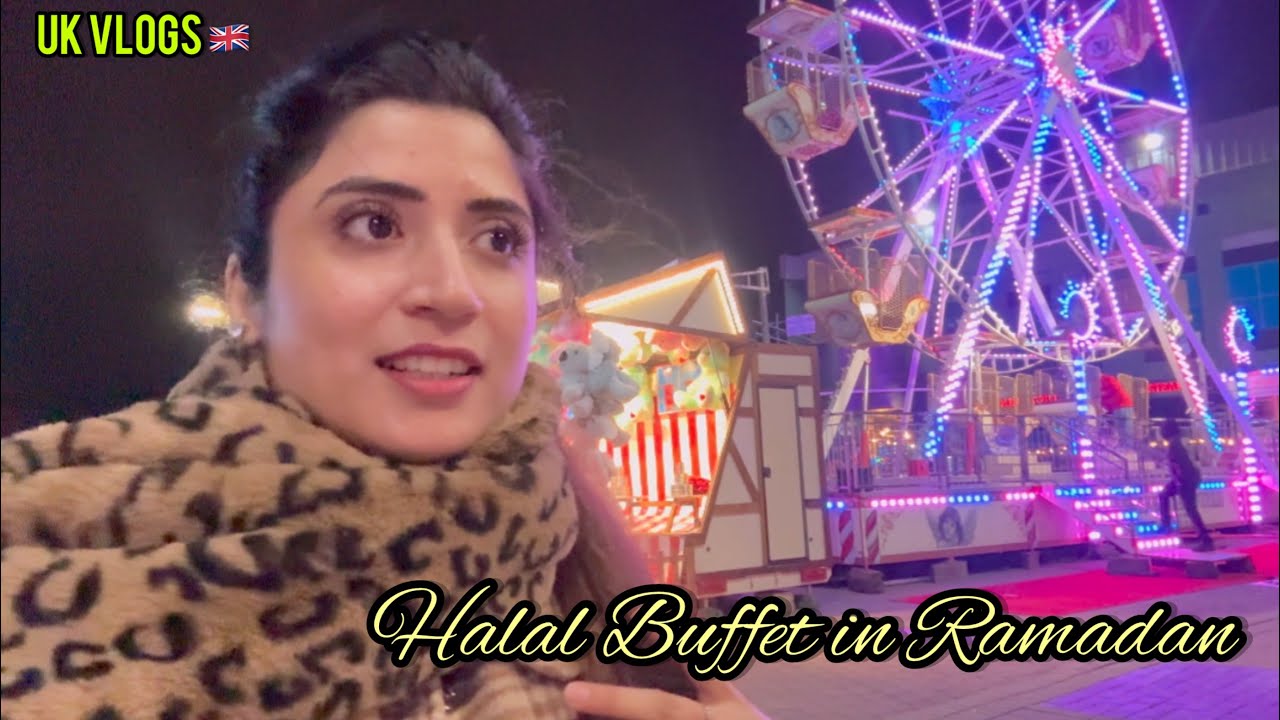 Iftar buffet in UK | Aleenastic vlogs | Aleenasticity