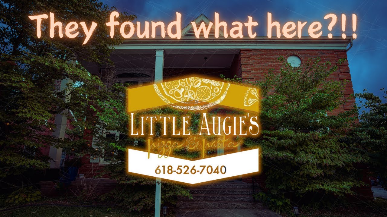 We Investigated a HAUNTED Pizza Place! [Little Augies]
