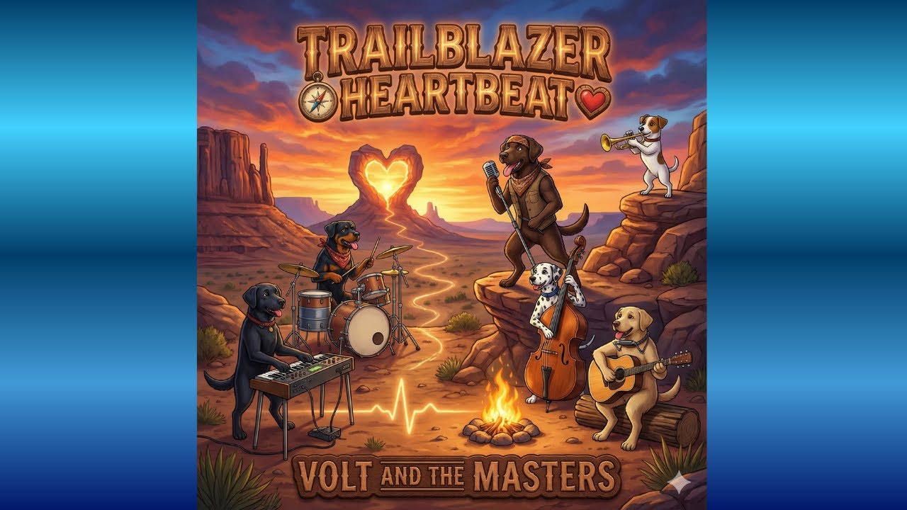 TRAILBLAZER HEARTBEAT | Volt & The Masters - CountryCore Officiel 2026🤠🎙🪕