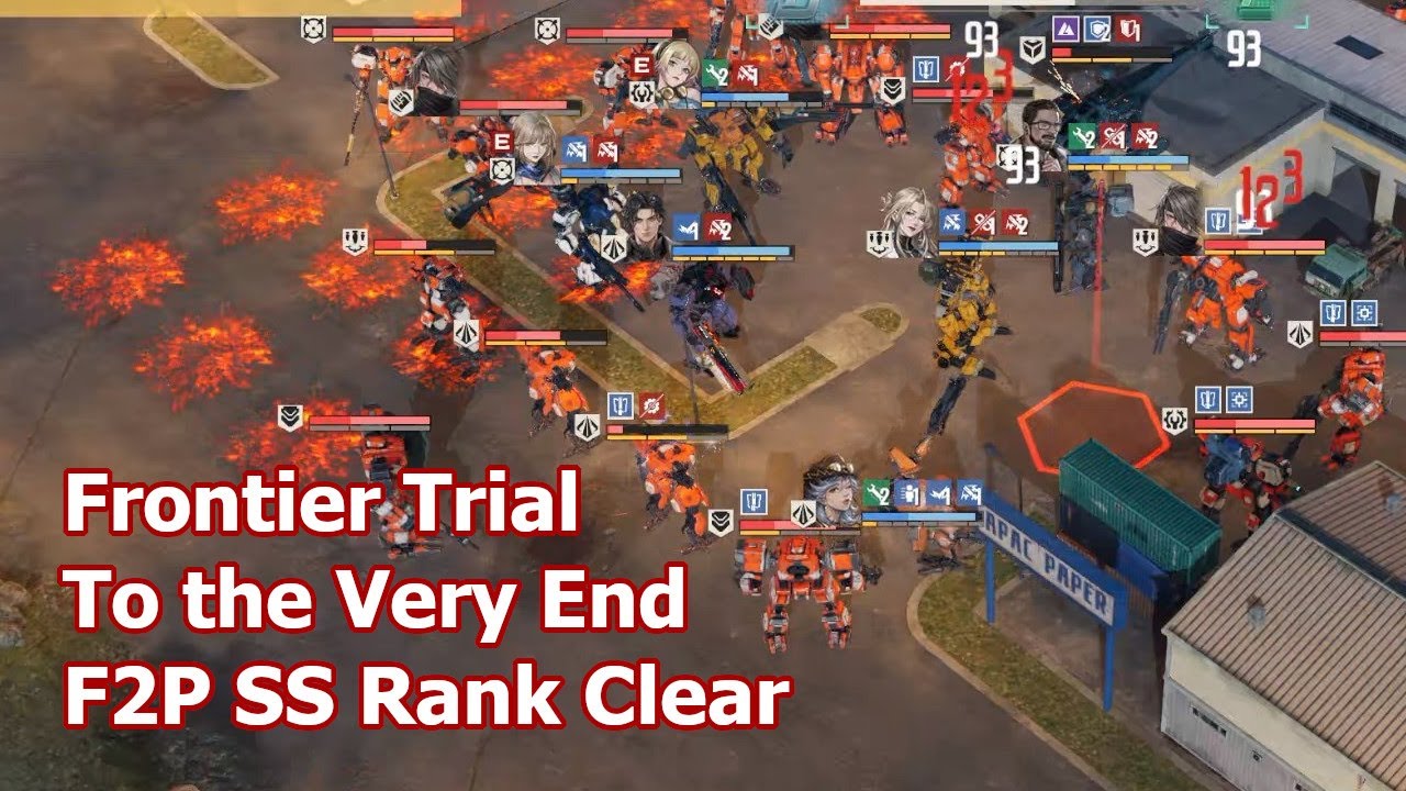 [Mecharashi] Frontier Trial - To the Very End SS Rank F2P Clear