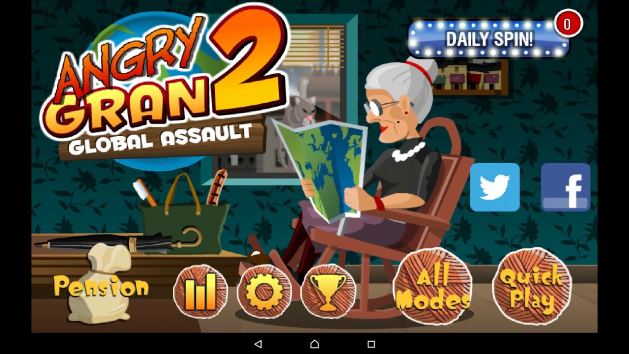 Angry Gran 2 - HD Android Gameplay - Arcade games - Full HD Video (1080p)