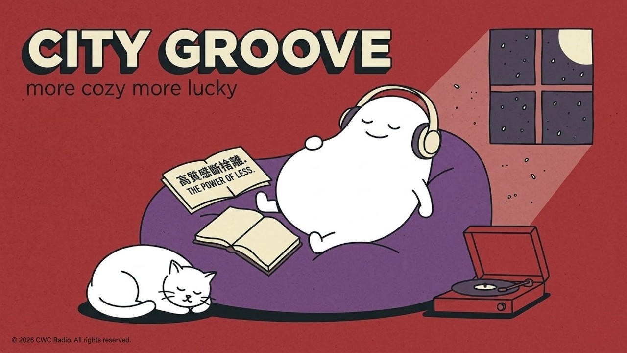 [🎧 BGM Playlist] As if sitting alone in a cafe v2｜City Groove｜Drive / Chill / relax / study / work