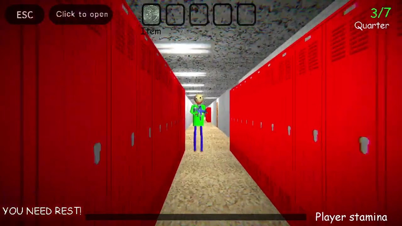 Baldi Has A AR-15 (Baldi Mods)
