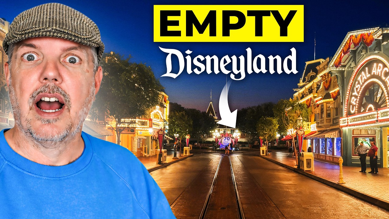 What Disneyland Looks Like After Everyone Leaves