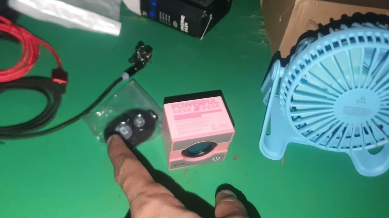 UNBOXING MINI FAN & USB MAGNETIC