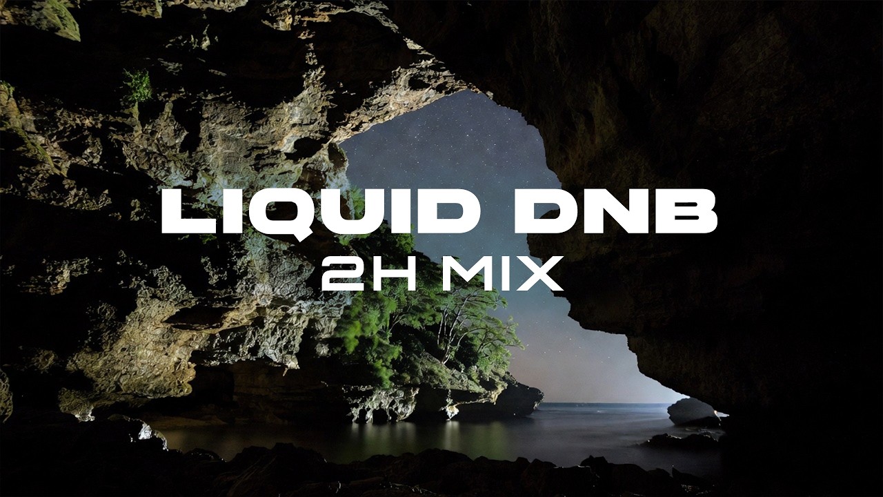 Deep Inside 🌊 — Night Sea Cave Shelter | Deep Chill & Melodic Liquid Drum & Bass | 2 Hour Mix