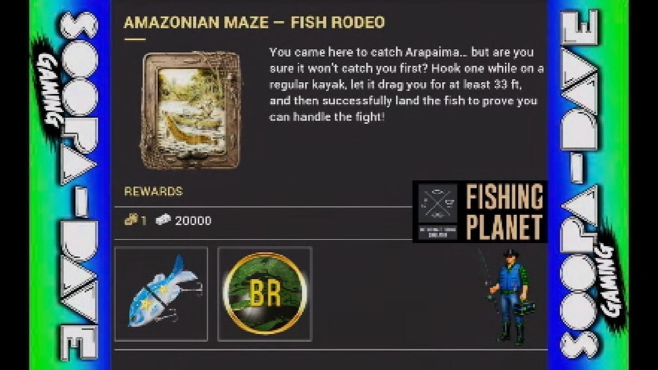 Гайд по событию &laquo;Рыбное родео&raquo; в Amazonian Maze: юбилейное событие в Fishing Planet