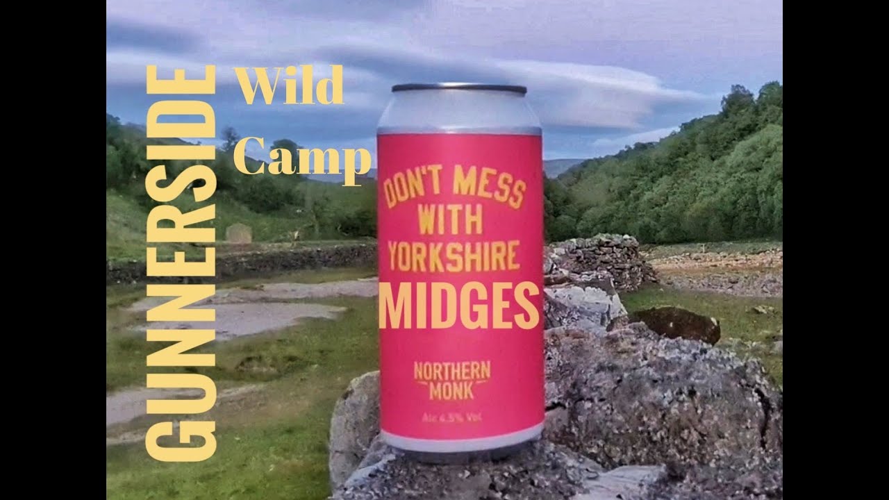 Gunnerside wild camp. When midges attack.
