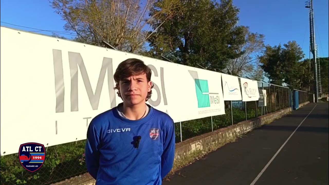 Giuliano Napoli, difensore dell'Under 17 commenta la stagione della squadra prima in classifica