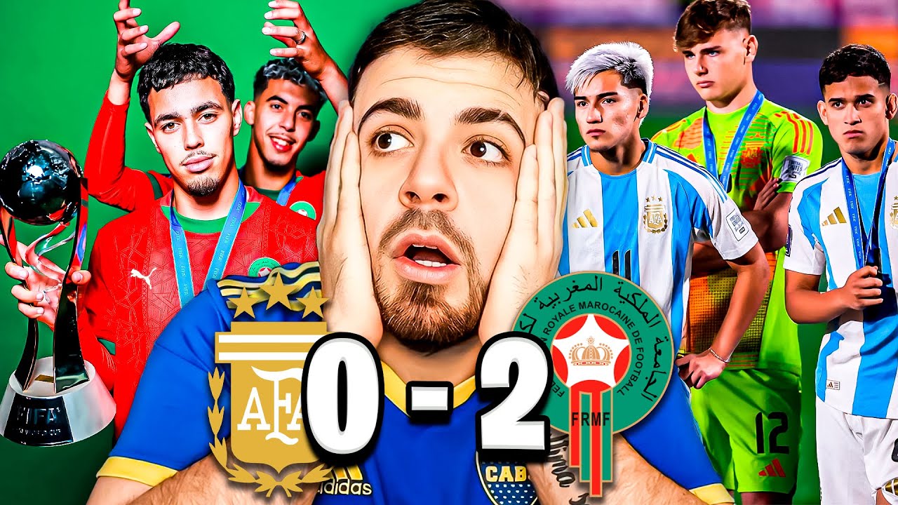 ARGENTINA PERDI&Oacute; LA FINAL DEL MUNDIAL SUB 20. MARRUECOS CAMPE&Oacute;N CON DOBLETE DE ZABIRI. AN&Aacute;LISIS
