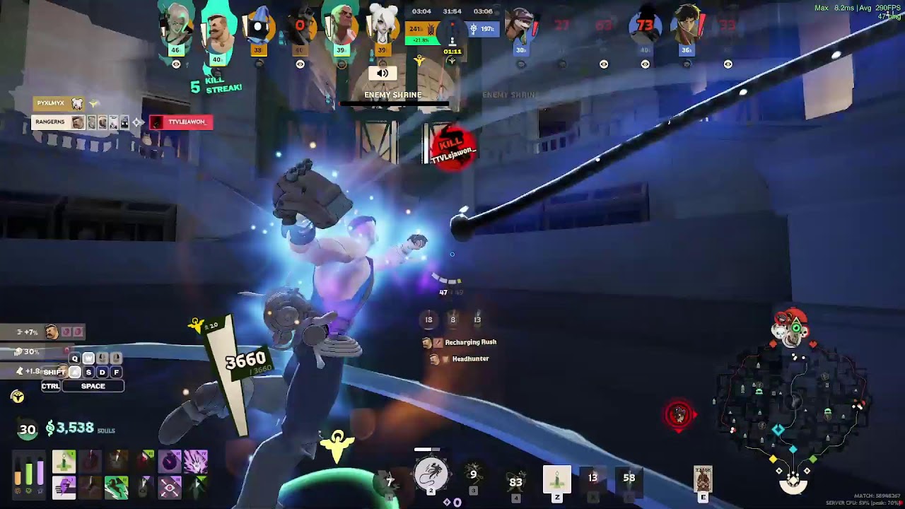 Deadlock eternus 6 venator/haze/warden/vyper short stream !coaching !team !builds