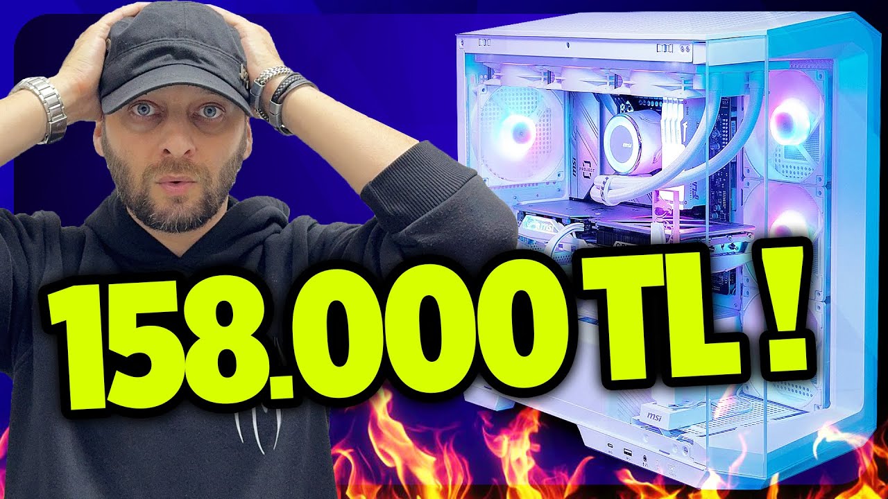 158 Bin TL Ryzen 7 9800X3D ve RTX 5080 Oyuncu Bilgisayarı Topladım! Harika Oldu!