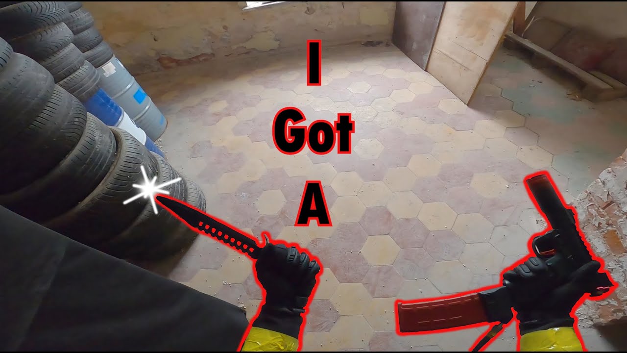Airsoft AAP-01+ Knife=Fun Time