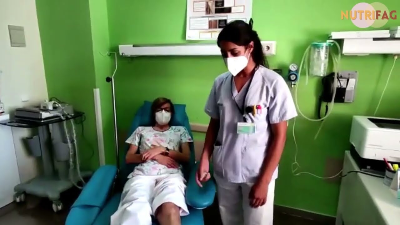 Perímetro pantorrilla paciente encamado