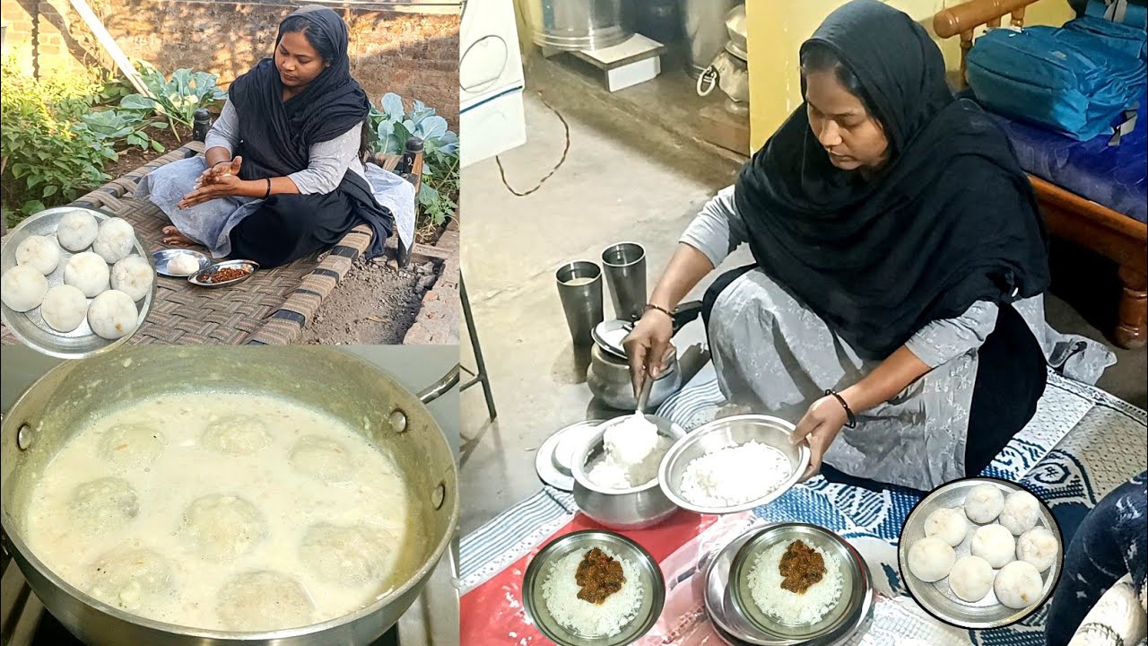Aaj sham ka nasta me bana hai (Chawal pitha)🤤