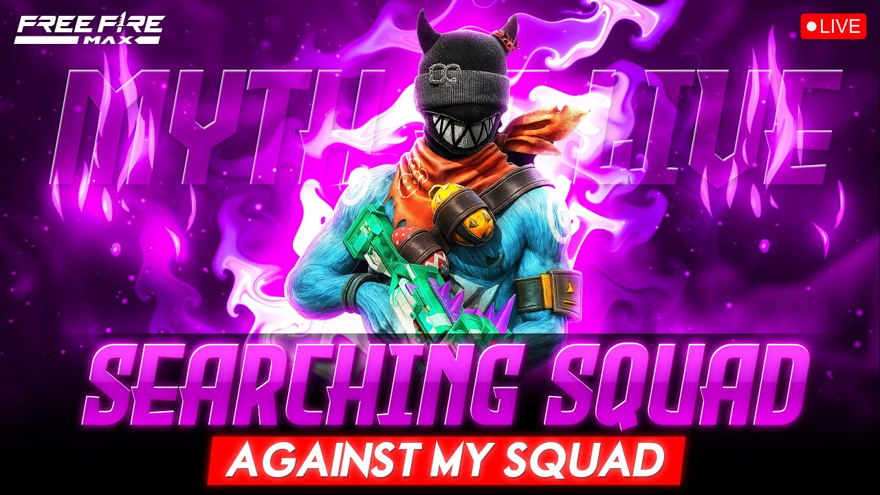 🔴LIVE  4 VS 4 WITH SUBS TELUGU | ff live telugu | MYTH FF is live #fflive telugu  ff live telugu