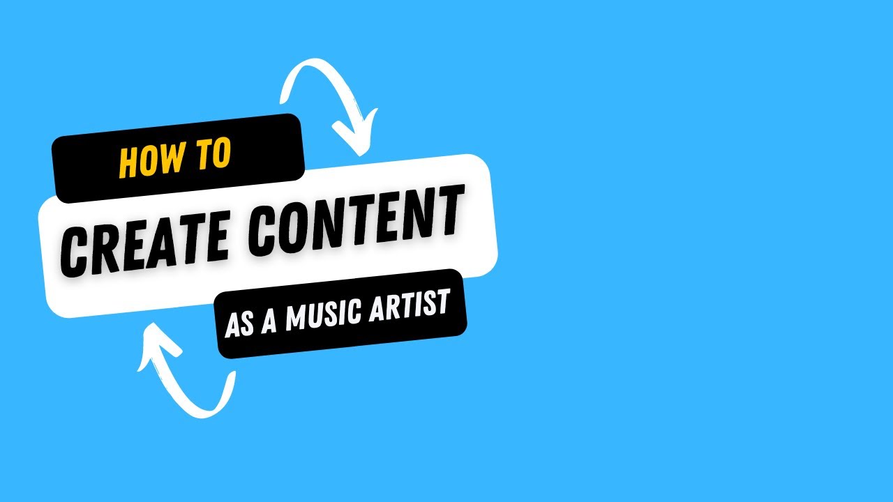 How To Create Content For Musicians | Content Ideas For artist.