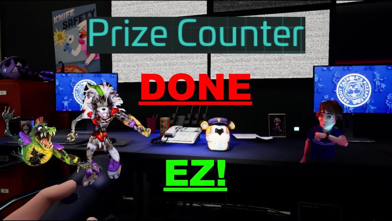 How to Skip the Prize Counter Mission! (FNAF SB)