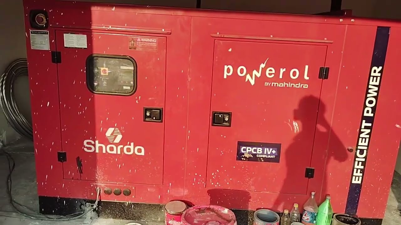 Mahindra DG set 58.5kva CPCB4+ Mahindra POWEROL DG set Riview #start/Stop/auto manual opretion.?????