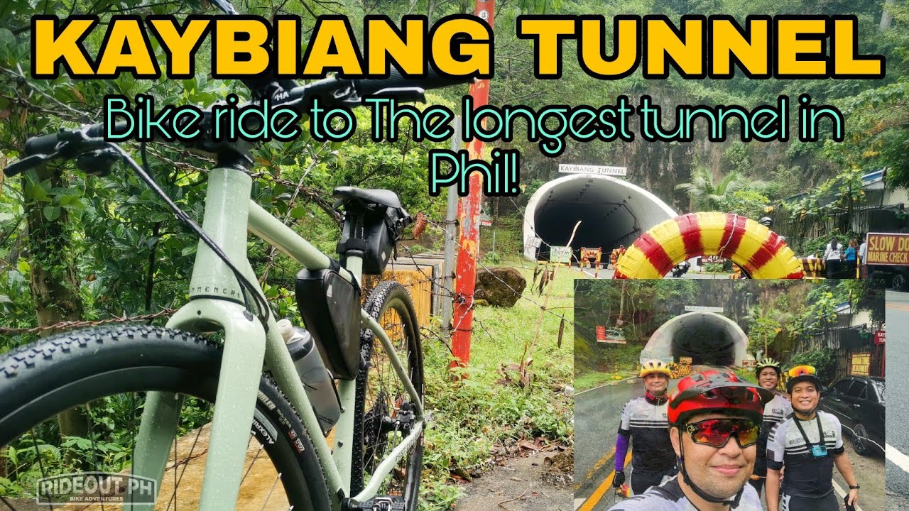 Bike ride to the LONGEST Subterranean Tunnel in the Phil | KAYBIANG TUNNEL | Guide and Details