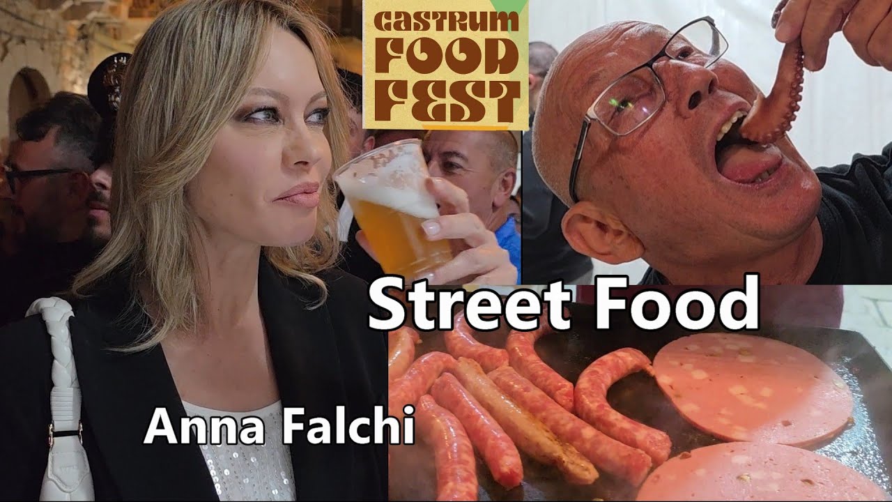 Street Food con Anna Falchi a Castronovo di Sicilia - Sicily