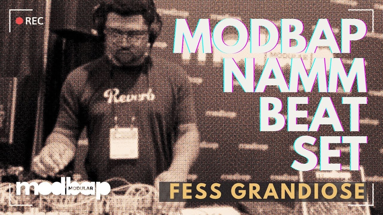 NAMM Show 2024 Modbap Booth   Fess Grandiose