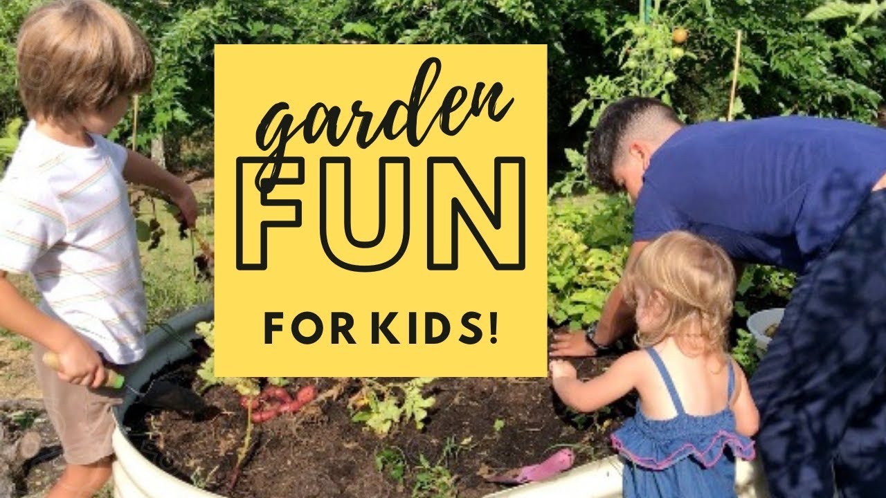 GARDENING with KIDS 🌻 The 5 BEST Plants to Grow with Children