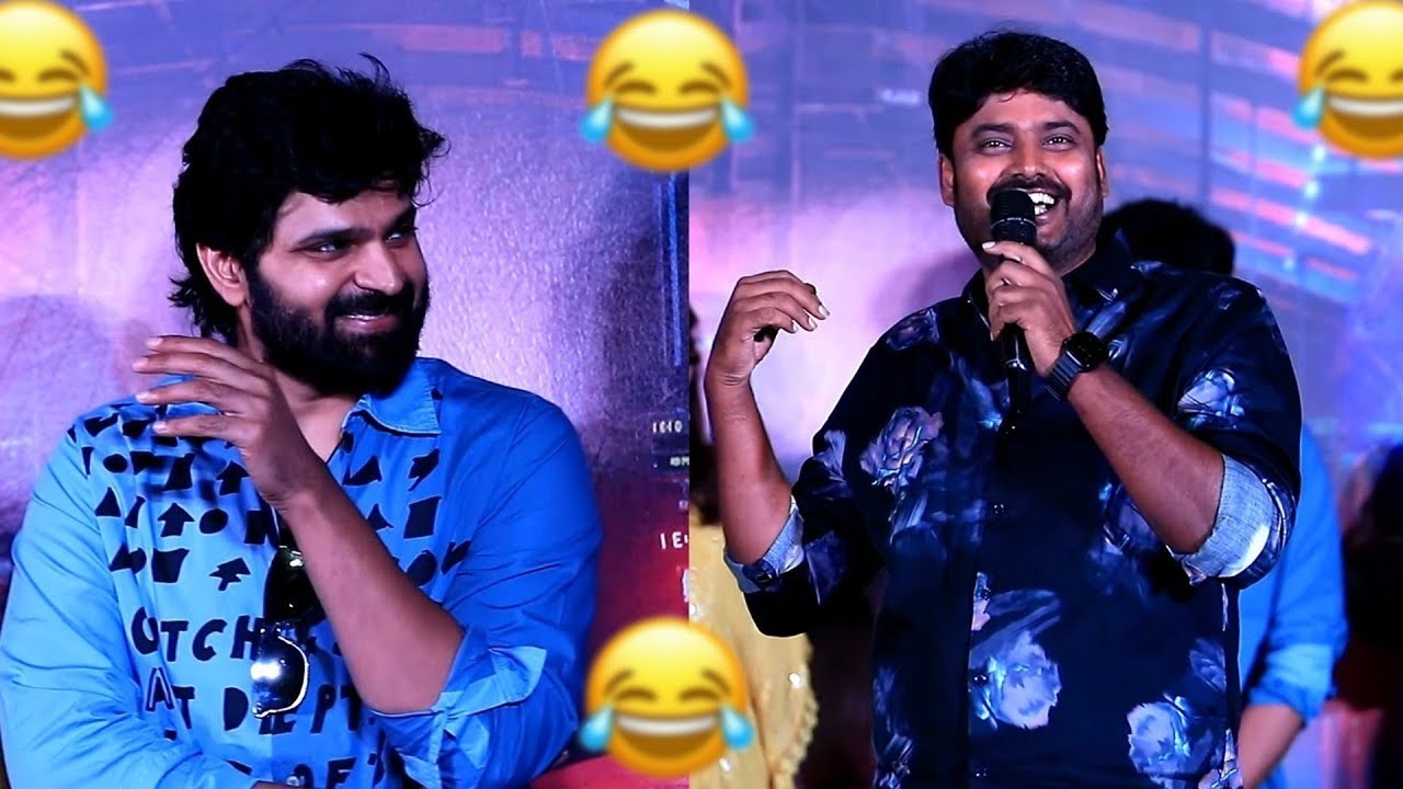 Comedian Sudarshan Fun Speech, Sree Vishnu Reaction 😂_ Mrithyunjay Premiere Show Press Meet