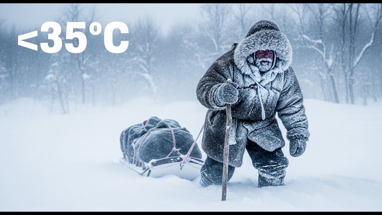 Surviving −35°C ❄️ | Man vs Deadliest Winter Storm