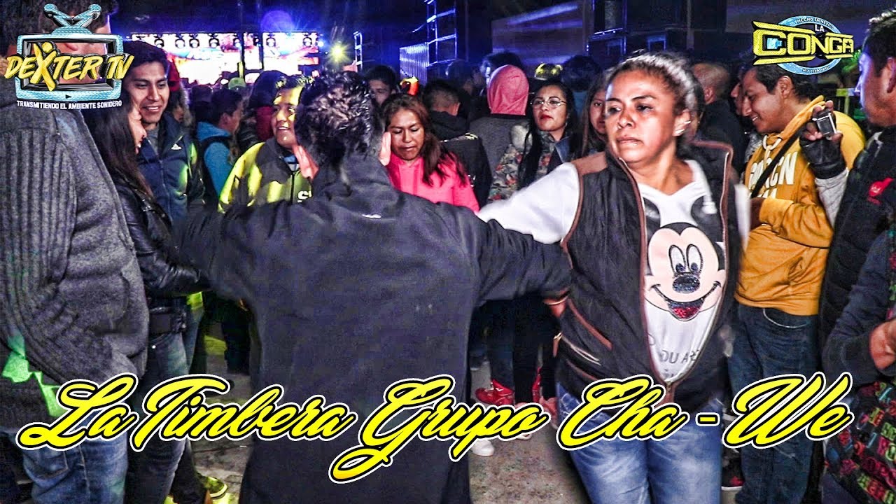 RECORDANDO A ANDRES EZEQUIEL CON GRUPO CHA-WE  CUMBIA LA TIMBERA - SONIDO LA CONGA