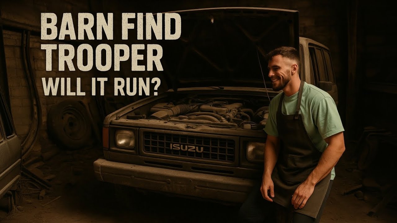 $300 Barn Find: Will This 1989 Isuzu Trooper Start?!