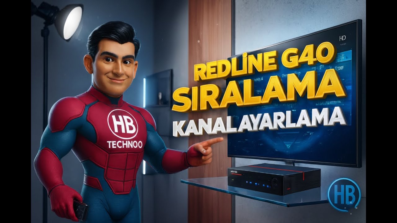 REDLİNE G40 MİNİ HD RECEVER AYARLAMA