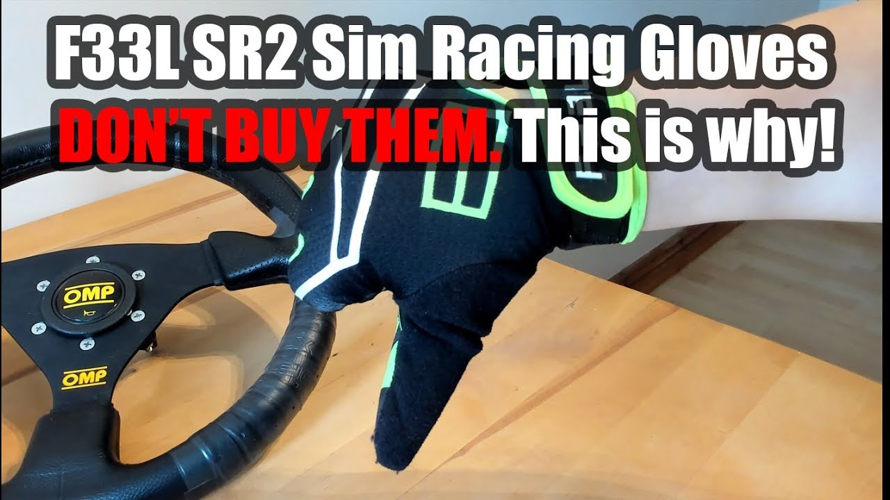 FEEL Sim Racing Gloves Review 🙀AVOID THEM, AND HERE'S WHY!🙀