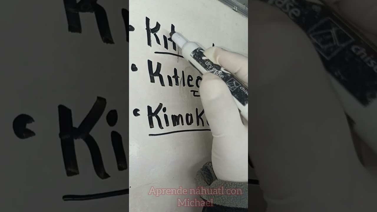 Kiteochiua. Curso gratis para aprender náhuatl