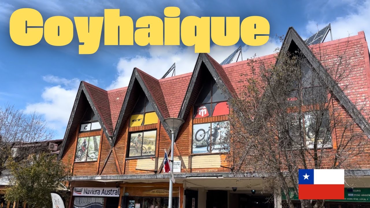 Caminando por Coyhaique, capital de la Región de Aysén, Patagonia Chilena