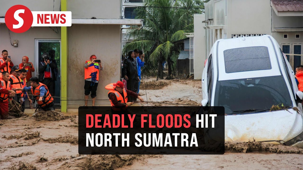 Indonesia's North Sumatra floods leaves at least 24 people dead, thousands displaced